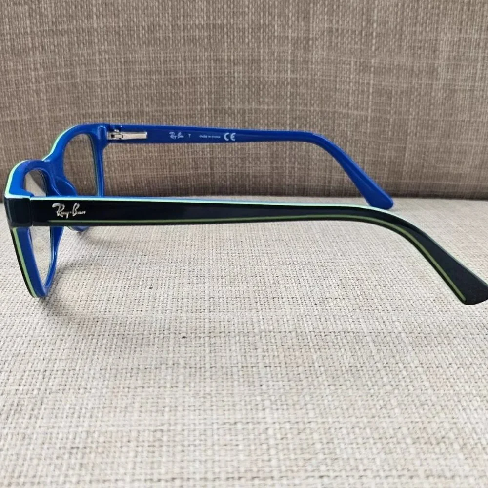 Ray-Ban Kids Youth Eyeglasses Frame Black/Blue Glasses RB1536 3600 46[]16 125